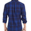 Levi's Alban Plaid Flannel Shirt Night Sky