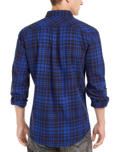 Levi's Alban Plaid Flannel Shirt Night Sky thumbnail 2