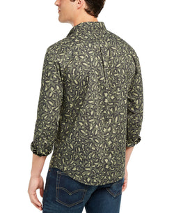 Levi's Animal Print Button-down Shirt Olive Night thumbnail 2