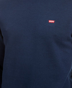 Levi's Bailey Logo Crew-neck Sweatshirt Dress Blues thumbnail 3