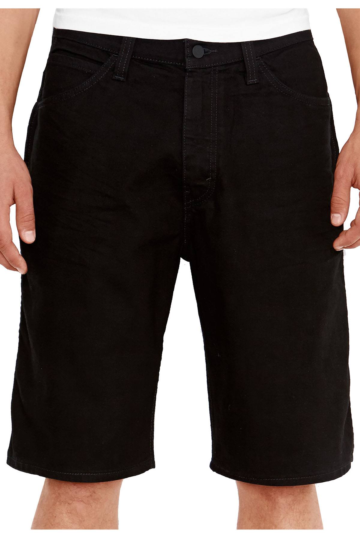 Levi's Black 569 Line-8 Loose Straight-Fit 3D Short