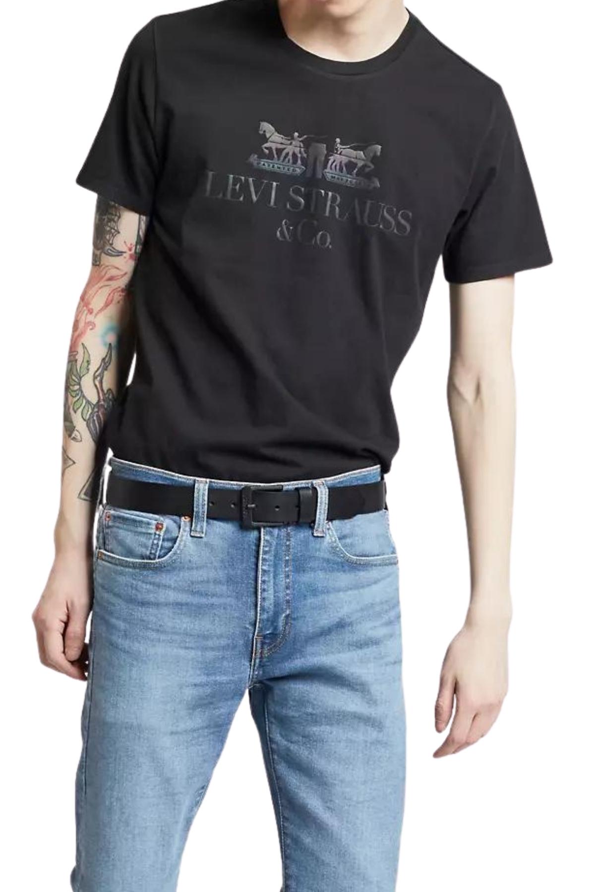 Levi's Black 90s Iridescent Logo Tee