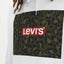 Levi's Box Tab Leopard Fill Pullover Hoodie White