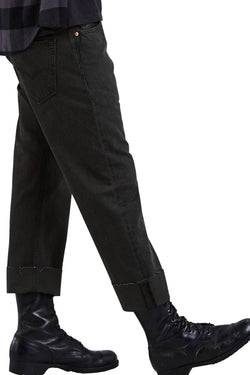 Levi's Bunker-Black 501™ Original Custom-Pleat Jeans thumbnail 3