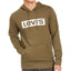 Levi's Burndlen Fleece Logo Hoodie Olive Night