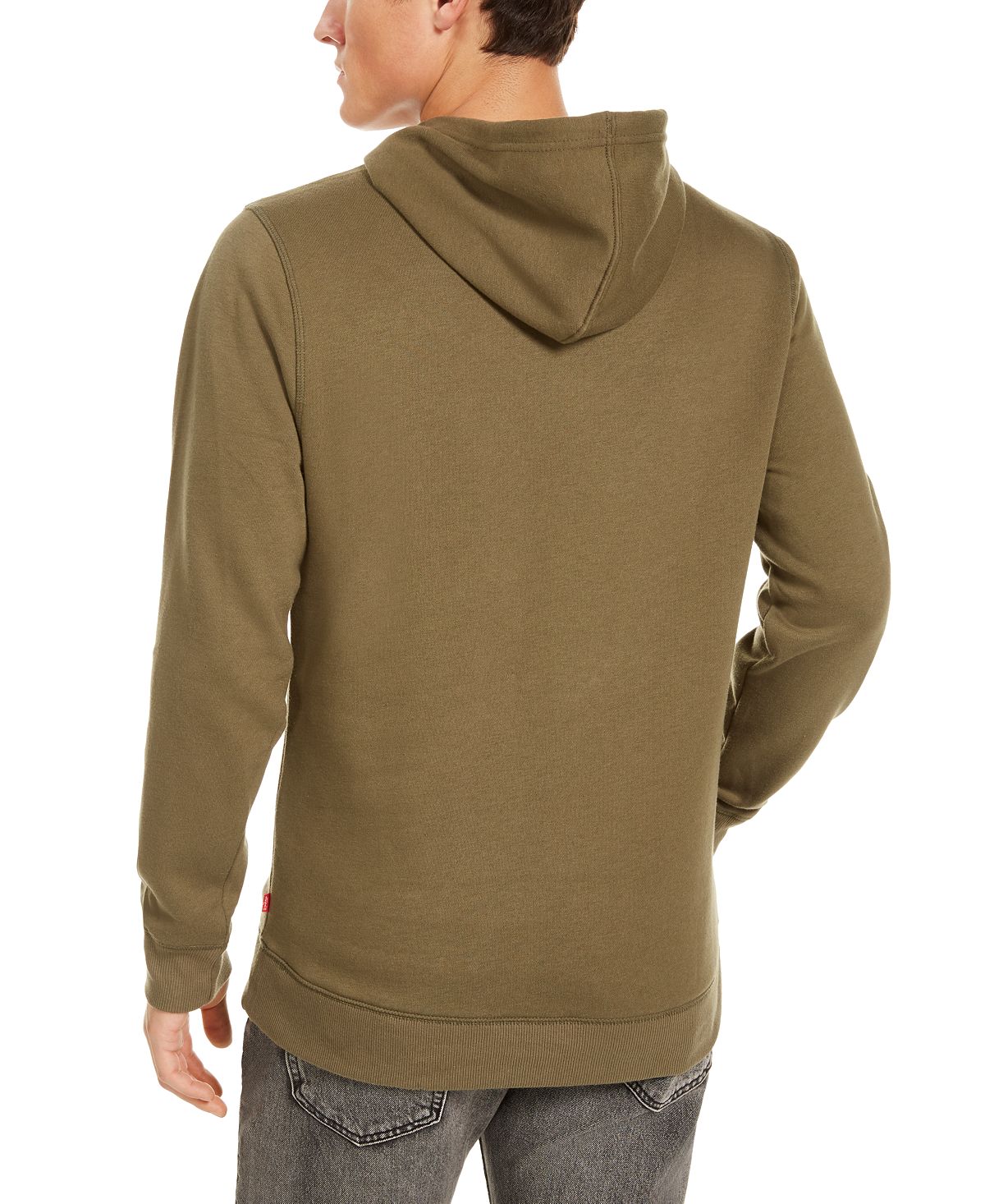 Levi's Burndlen Fleece Logo Hoodie Olive Night