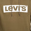 Levi's Burndlen Fleece Logo Hoodie Olive Night