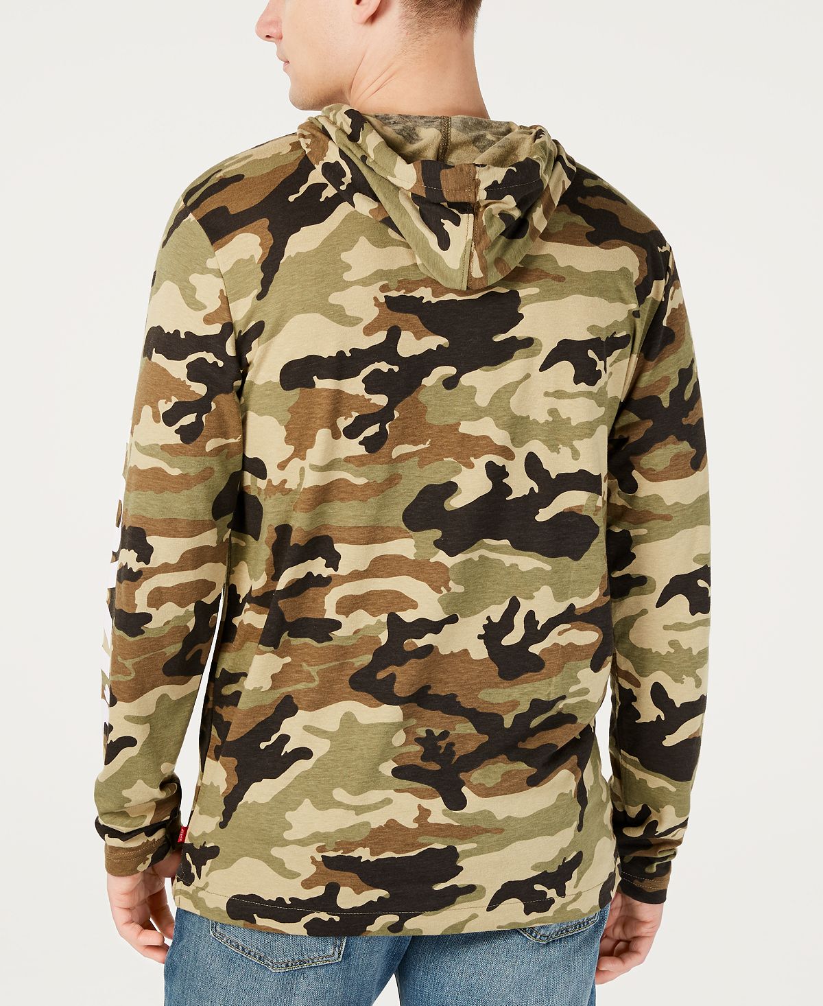 Levi's Camo Hoodie Camo Green