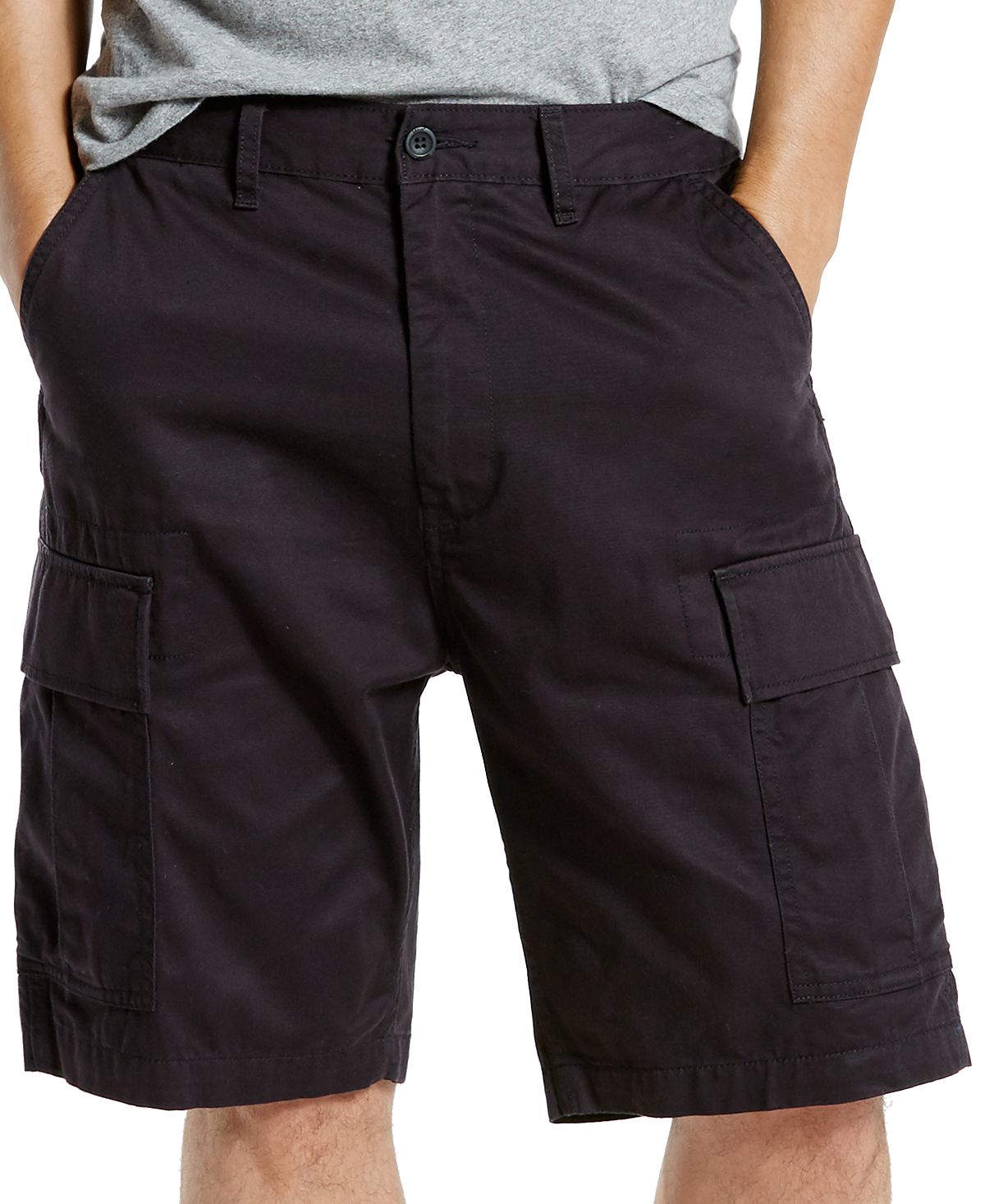 Levi's Carrier Loose-fit Cargo Shorts Black - Waterless
