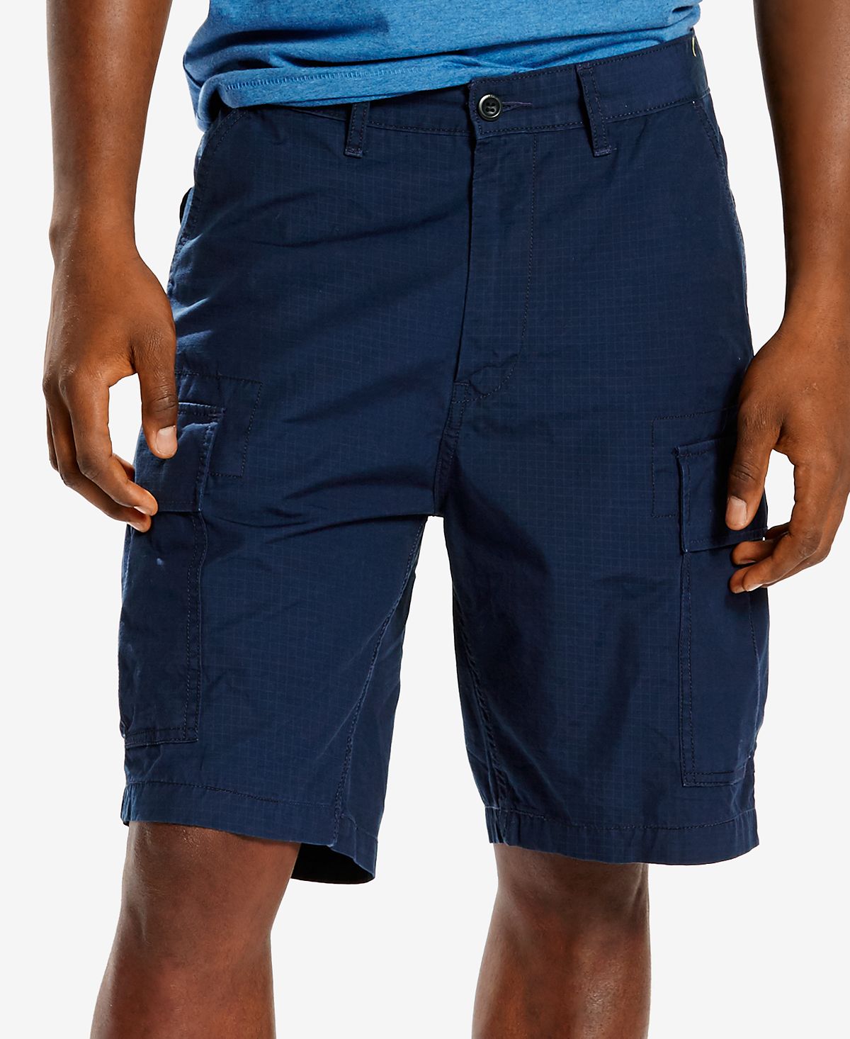 Levi's Carrier Loose-fit Cargo Shorts Dress Blues Ripstop