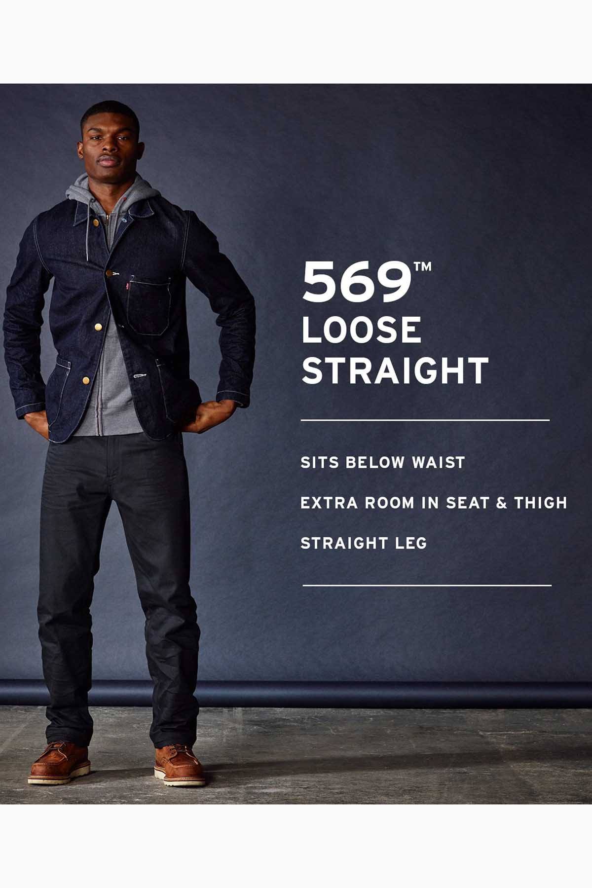 Levi's Carry-On Blue 569™ Loose Straight-Fit Jean