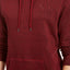Levi's Cash Textured Fleece Hoodie Cabernet