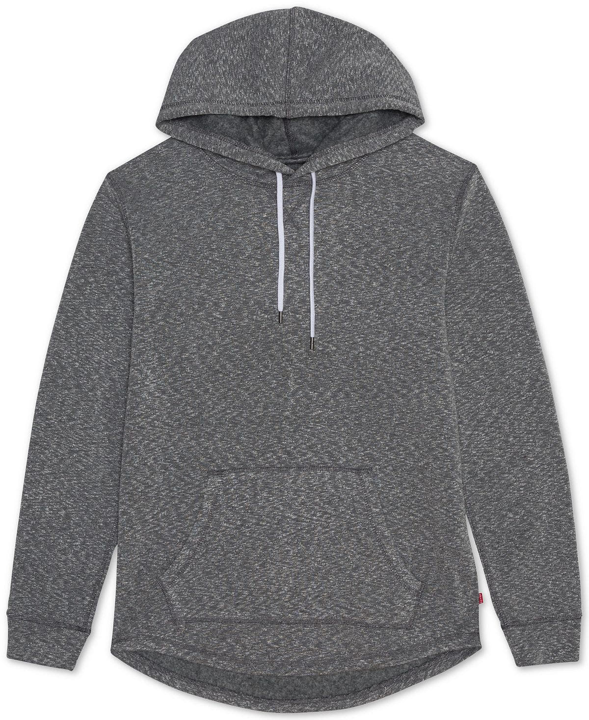Levi's Cash Textured Fleece Hoodie Grey