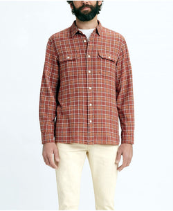 Levi's Classic Worker Overshirt Bombardino Marsala thumbnail 1