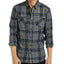 Levi's Crance Plaid Flannel Shirt Caviar