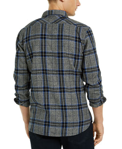 Levi's Crance Plaid Flannel Shirt Caviar thumbnail 2