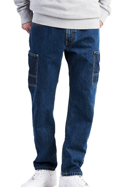Levi's Dark Stonewash 502™ Tapered Carpenter Jeans thumbnail 1