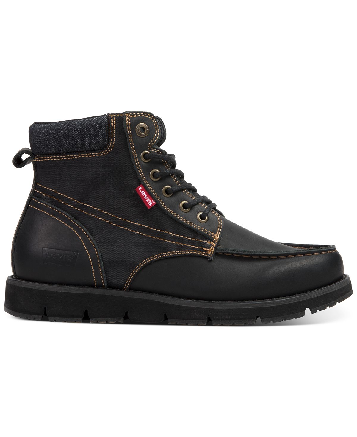 Levi's Dean 2.0 Denim Boots Black