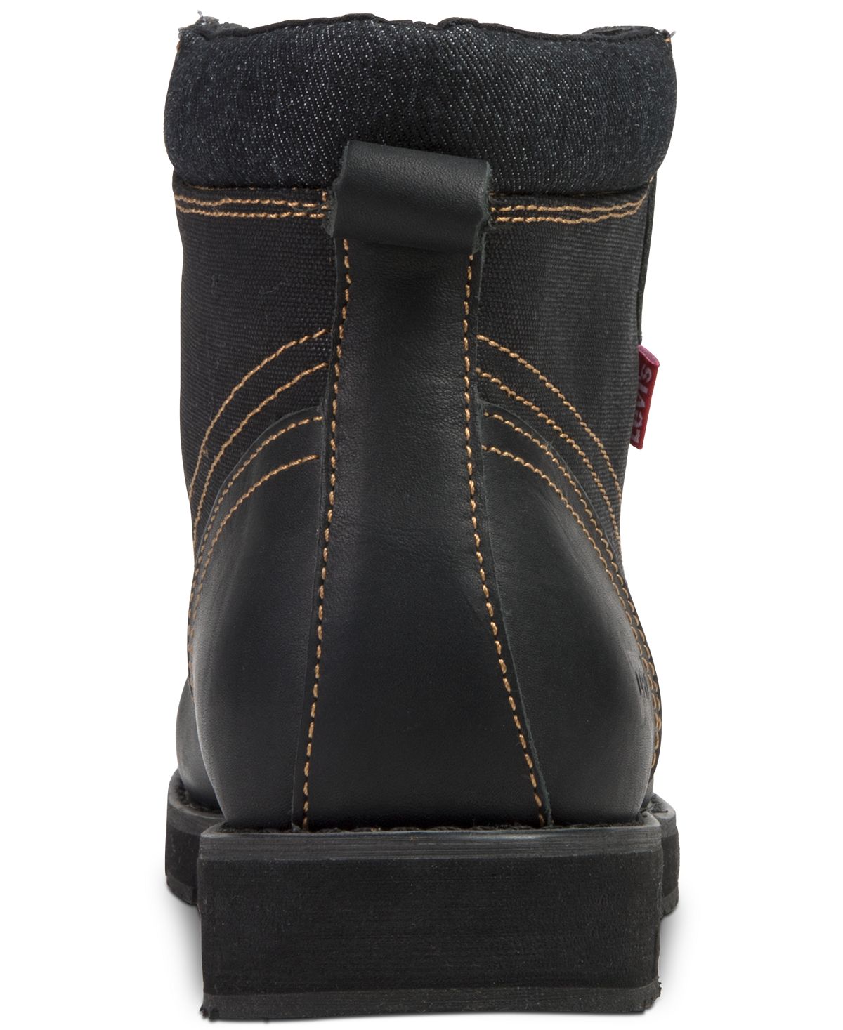 Levi's Dean 2.0 Denim Boots Black