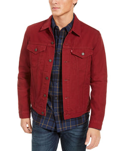 Levi's Denim Trucker Jacket Cabernet thumbnail 1