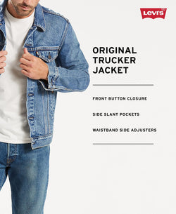 Levi's Denim Trucker Jacket Cabernet thumbnail 4