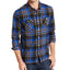 Levi's Dual Pocket Plaid Flannel Shirt Caviar