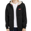 Levi's Fleece-lined Zip-front Hoodie Caviar