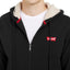 Levi's Fleece-lined Zip-front Hoodie Caviar