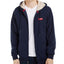 Levi's Fleece-lined Zip-front Hoodie Dress Blues