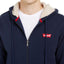 Levi's Fleece-lined Zip-front Hoodie Dress Blues