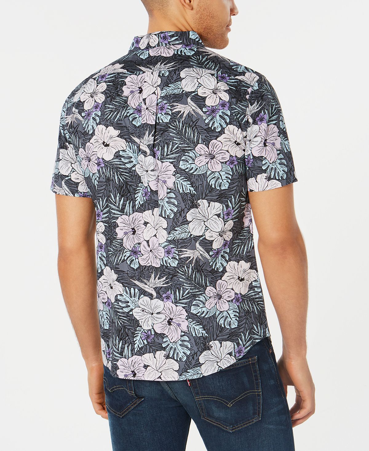 Levi's Floral Shirt Quiet Shade