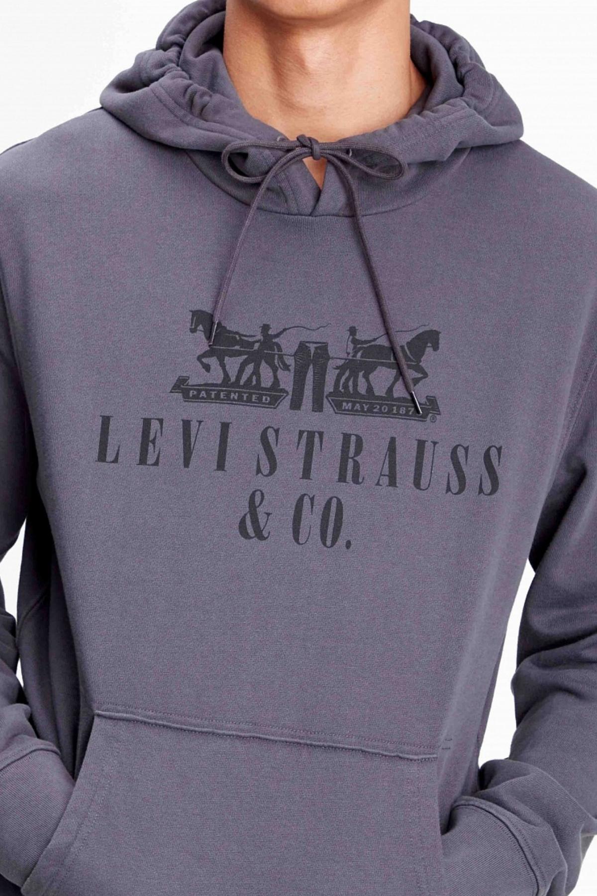 Levi's Grey Classic Logo Hoodie