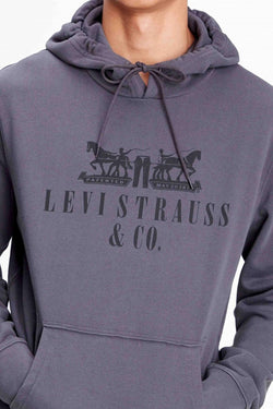 Levi's Grey Classic Logo Hoodie thumbnail 1
