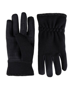 Levi's Heathered Knit Texting Gloves With Stretch Palm Black thumbnail 1