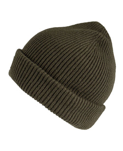 Levi's Jersey Lined Rib Knit Beanie Olive Green thumbnail 2