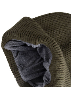 Levi's Jersey Lined Rib Knit Beanie Olive Green thumbnail 3