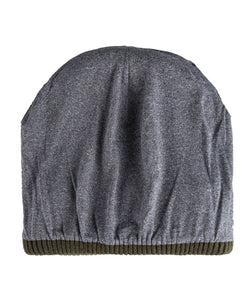Levi's Jersey Lined Rib Knit Beanie Olive Green thumbnail 4