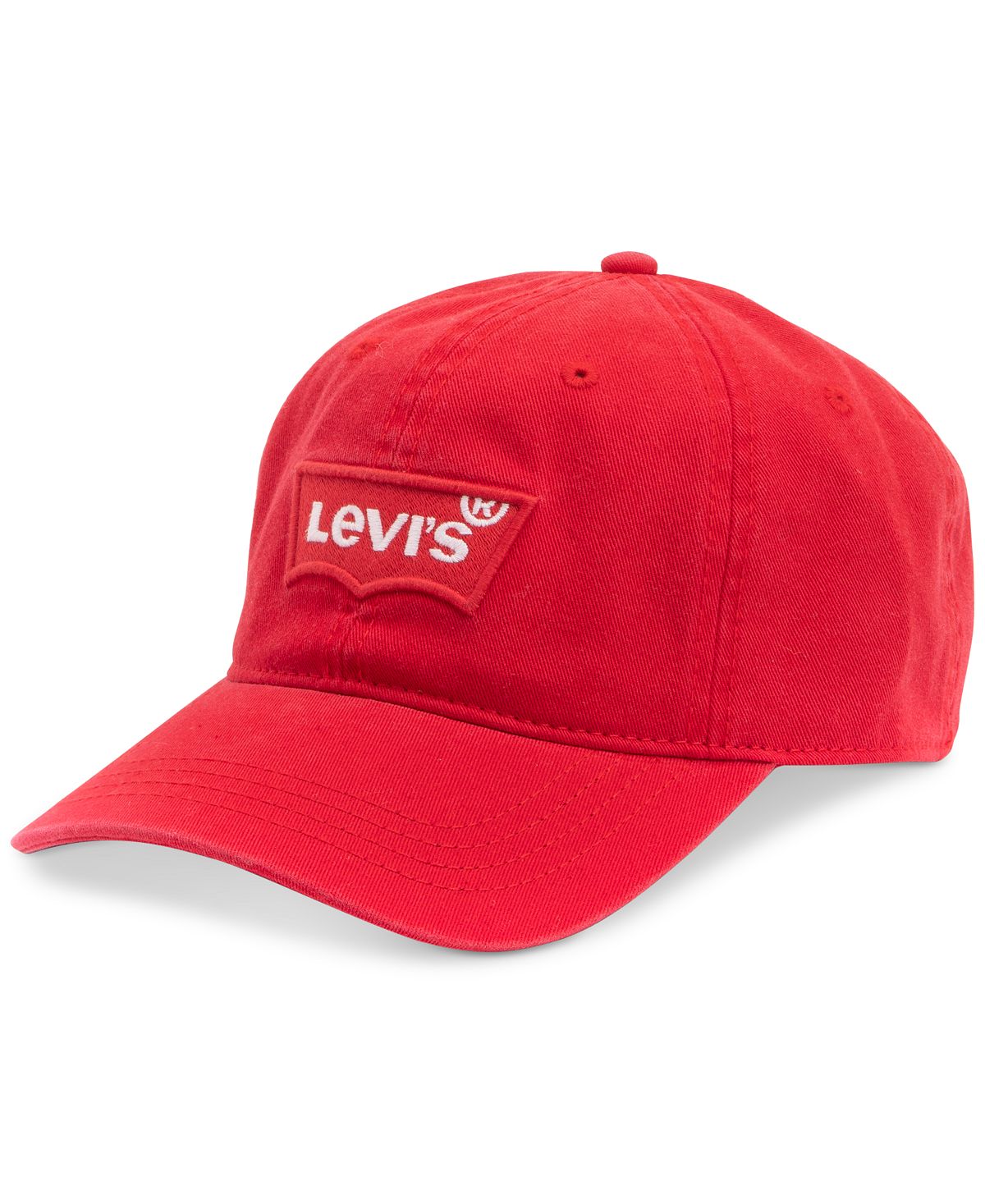 Levi's Large Batwing Baseball Hat Red