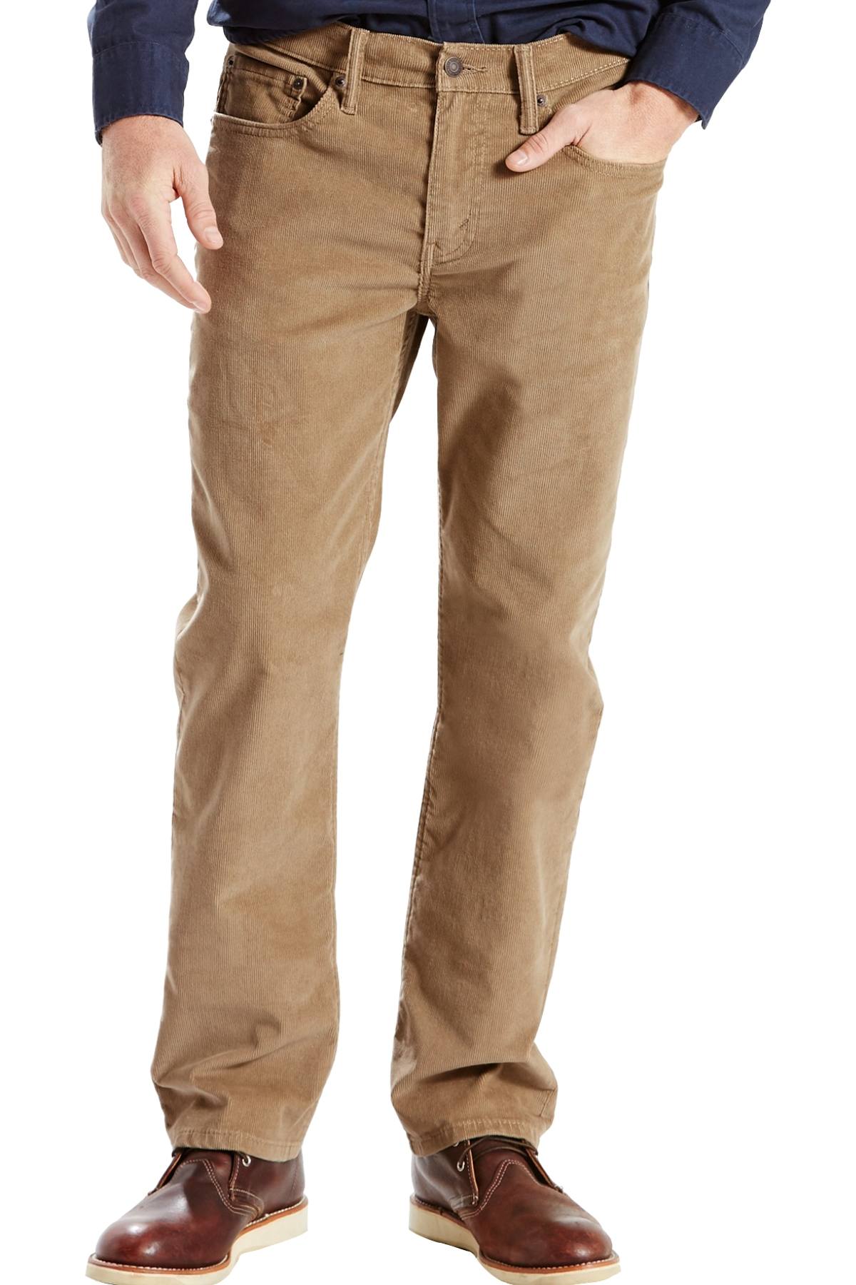 Levi's Lead-Grey 514™ Straight-Fit Corduroy Bedford Pant