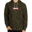 Levi's Leopard Print Logo Graphic Hooded Sweatshirt Cheetah Olive
