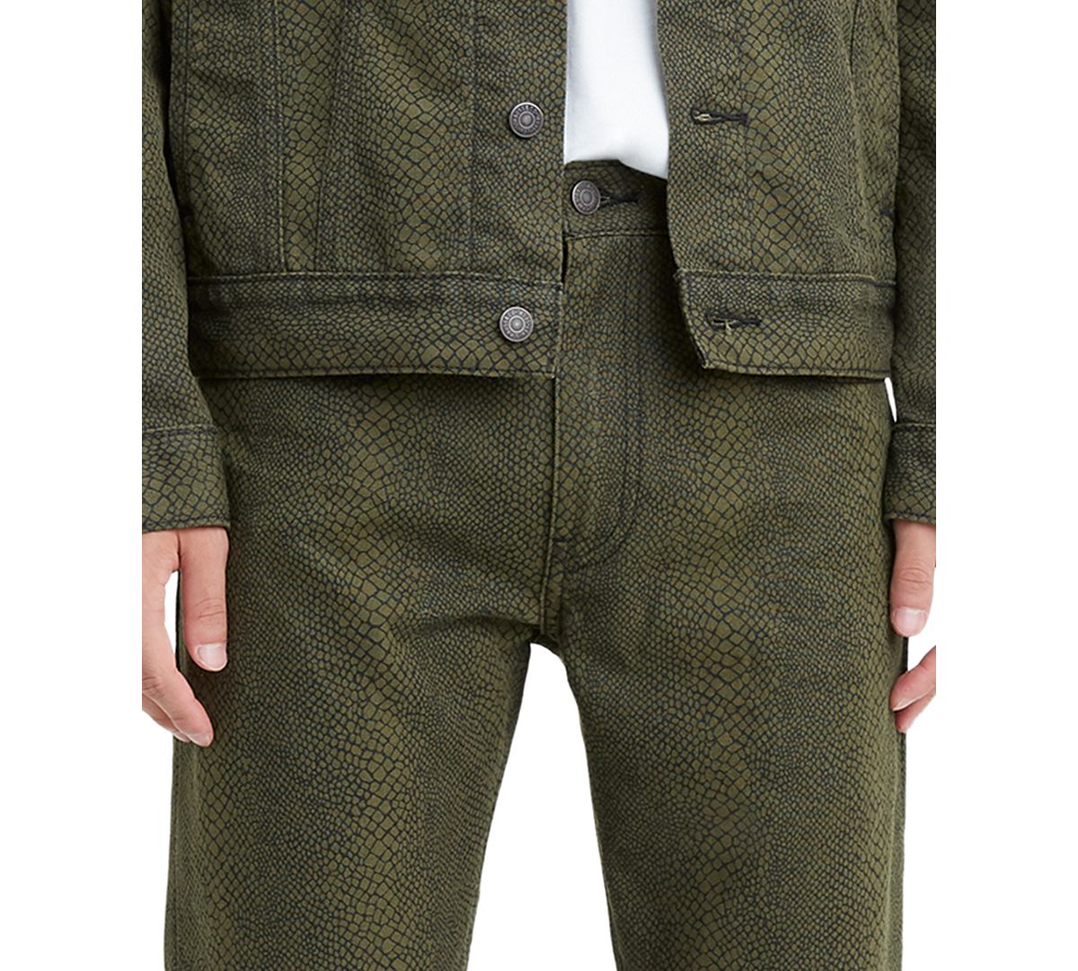Levi's Limited Collection 502™ Cotton Canvas Tapered Jeans Mineral Black