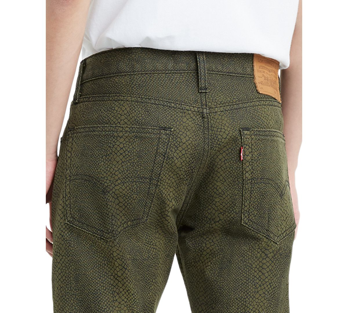 Levi's Limited Collection 502™ Cotton Canvas Tapered Jeans Mineral Black