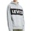 Levi's Limited Collection Pieced Logo Hoodie Sweatshirt Charcoal White Black Boxtab