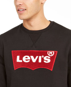 Levi's Logo Graphic Crewneck Sweatshirt Caviar thumbnail 3
