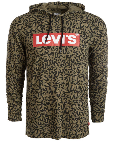 Levi's Long Sleeve Tonner Hoodie Olive Night
