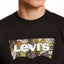 Levi's Long-sleeve Camo Logo T-shirt Caviar Reactive Wash