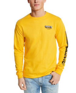 Levi's Long-sleeve Logo T-shirt Gold thumbnail 1