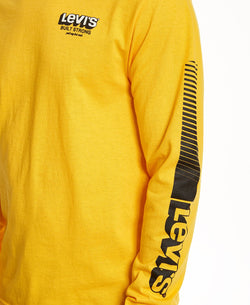 Levi's Long-sleeve Logo T-shirt Gold thumbnail 4