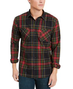 Levi's Malden Plaid Shirt Caviar thumbnail 1