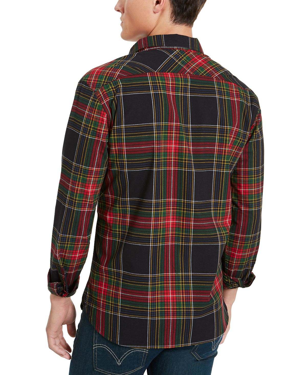 Levi's Malden Plaid Shirt Caviar